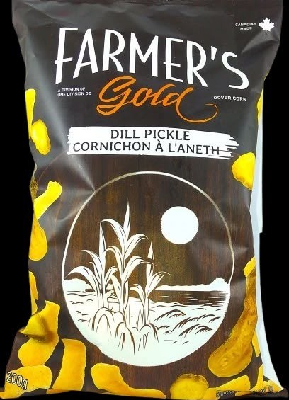 Farmer’s Gold Dill Pickle Corn Snacks