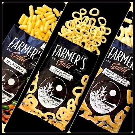 Farmer’s Gold Jalapeño, Onion Ring & White Cheddar