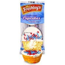 Mrs. Freshley's Vanilla Cupcakes